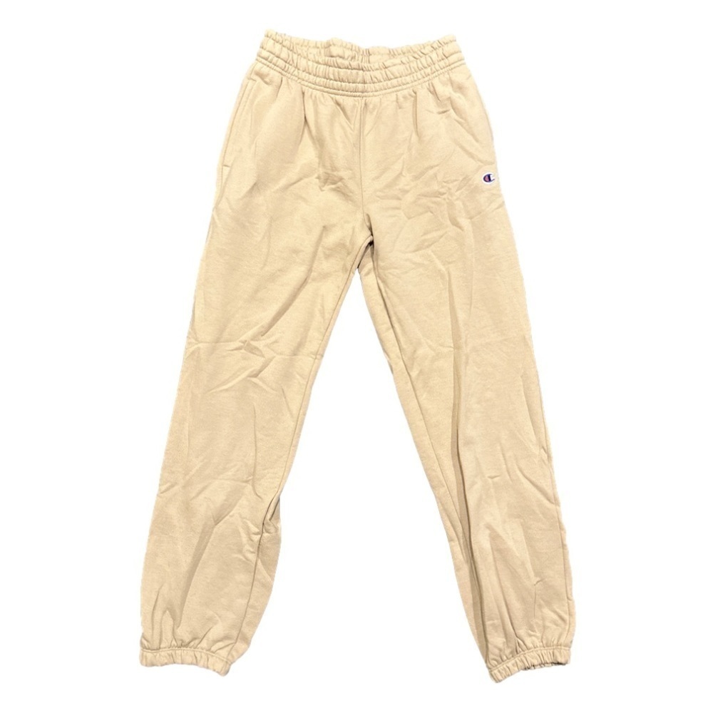 NWOT Champion Tan Reverse Weave Sweatpants Boyfriend Womens Size Small